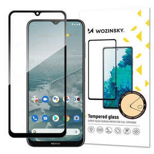 Wozinsky super durable Full Glue tempered glass full screen with frame Case Friendly Nokia G20 black kép