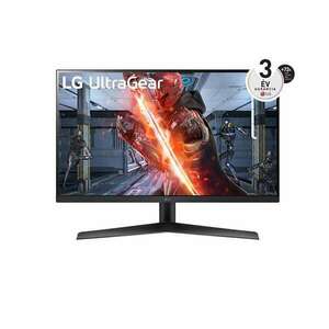 LG Monitor 27" Gamer, 27GN60R-B (IPS; 16: 9; 1920x1080; 144Hz; 1ms; 300cd; HDMI; DP; FreeSync; HDR10; sRGB99%, pivot) kép