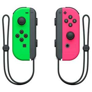 Nintendo Switch Joy-Con Neon Green/Neon Pink kontroller pár kép