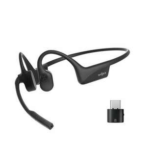 Shokz OpenComm2 csontvezetéses Bluetooth fekete Open-Ear headset + USB-C adapter kép