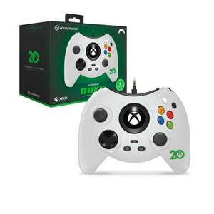 Hyperkin M02668-ANWH Duke Xbox Series|One/Windows 11|10 fehér 20.Évf. Xbox liszenszelt vezetékes kontroller kép