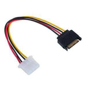 Akyga SATA - Molex adapter 15cm (AK-CA-11) (AK-CA-11) kép