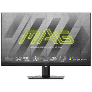 MSI Monitor GAMING MAG 323UPF 32" UHD, 3840x2160, 160Hz IPS 16: 9, 1000: 1 CR, 440cd/m2, 1 ms, HDMI, DP, USB-C, Black kép