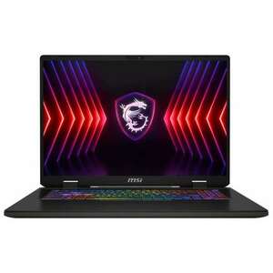 MSI Gaming NB Sword 17 HX B14VGKG-018, 17" FHD+, i7-14700HX, 16GB, 1TB M.2, RTX 4070 8GB, WIN11H, Fekete - US KEY kép