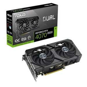 Asus GeForce RTX 4070 Super 12GB GDDR6X Dual EVO OC Edition Videókártya (DUAL-RTX4070S-O12G-EVO) kép