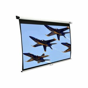 EliteScreens 106" (16: 9) manuális fali vászon M106XWH (235 x 132 cm, Fehér váz) kép