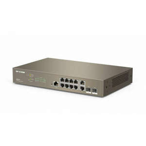 IP-COM Switch Vezérelhető - G5312F (10x1Gbps; 2x SFP; 1x console port; L3) kép