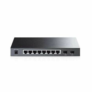 TP-Link Switch Smart PoE- TL-SG2210P JetStream™ (L2; 8 port 1Gbps + 2 port SFP; 8 af PoE port; 53W) kép