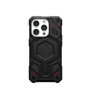 UAG Monarch Pro - védőtok iPhone 15 Pro-hoz, kompatibilis a MagSafe-el (kevlár fekete) kép