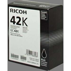 Ricoh Aficio SG Type GC42KH Black gélpatron eredeti 405836 10K Csak Ricoh SGK3100-hoz! kép