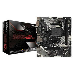 AL ASRock sAM4 B450M-HDV R4.0 kép