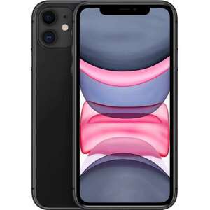 Apple iPhone 11 MHDA3 4GB 64GB Dual SIM Fekete Okostelefon kép