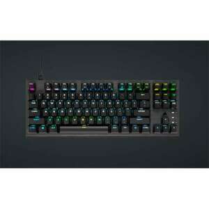 CORSAIR Vezetékes Billentyűzet Gaming, K60 PRO TKL RGB, Optical-Mechanical, Alumínium keret, US, fekete kép