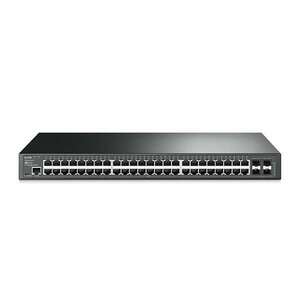 TP-Link TL-SG3452 JetStream 48xGbE LAN 4xGbE SFP port L2+ menedzselhető switch kép