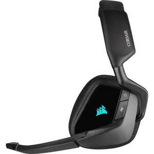 Corsair Gaming Void Elite RGB 7.1 Carbon wireless headset fekete (PC, PS4) (CA-9011201-EU) kép