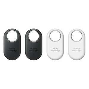 SAMSUNG SmartTag2 bluetooth nyomkövető 4db (kulcstartóra, táskára, autóba, valós idejű nyomkövetés) FEHÉR / FEKETE kép