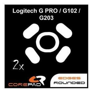 Corepad Skatez PRO 106, Logitech G PRO / G PRO HERO / G102 Prodigy / G203 Prodigy, egértalp kép