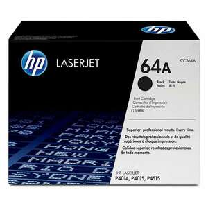 HP CC364A No.64A Black lézertoner eredeti 10K kép