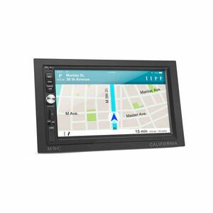 MNC 39753 CALIFORNIA Multimédiás Android érintőképernyős autórádió fejegység, 2 DIN, Wifi, GPS, BT, 4 x 50 W kép