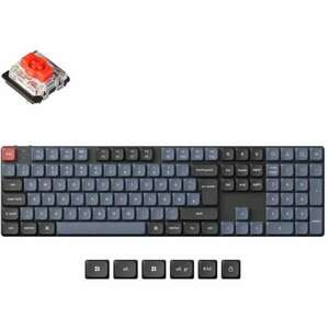 Keychron K5 Pro (Mechanical Red) Wireless/Vezetékes Mechanikus Gaming Billentyűzet - Német kép