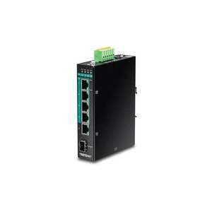 TRENDnet TI-PG541I Industrie Gigabit Switch kép