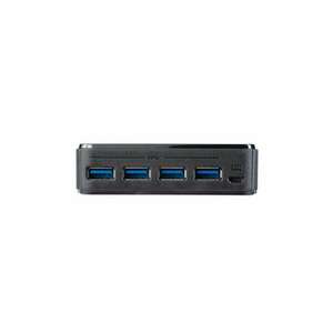 Startech HBS304A24A USB 3.0 HUB (4 port) - Fekete kép