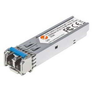 Intellinet 545013 MiniGBIC/SFP Gigabit optikai csatlakozó LC Duplex - Ezüst kép