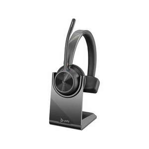 HP Poly Voyager 4310-M Microsoft Teams (USB Type-A) Wireless Mono Headset + Állvány + BT700 - Fekete kép