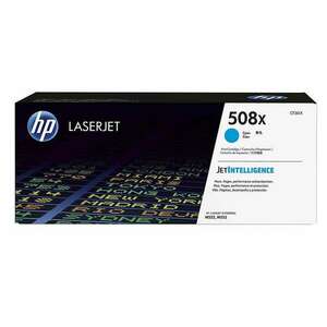 HP 508X LaserJet M552dn, M553dn, n, x, M577c, dn, f (9500 old.) cyan eredeti toner kép