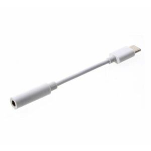 Audió adapter (Type-C, - 3.5mm jack aljzat) FEHÉR kép