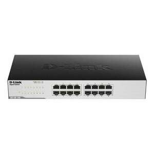 D-Link GO-SW-16G 16 Port 16x1000Mbps Unmanaged RM Fanless Switch kép