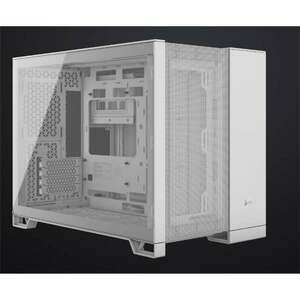 CORSAIR Ház 2500D AIRFLOW, Tápegység nélkül, Edzett Üveg, fehér kép