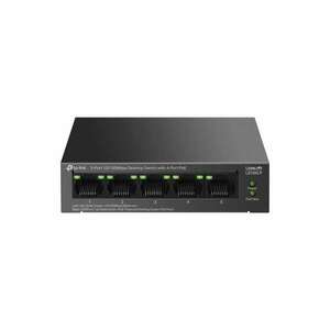 TP-Link - LS105LP 5-Port 10/100Mbps Desktop Switch with 4-Port PoE kép