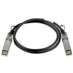 D-Link DEM-CB100S 10G SFP+ aljzat + DAC kábel 1m Fekete kép