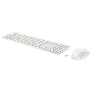 Hp 655 wireless keyboard and mouse combo fehér 860P8AA- AKC kép