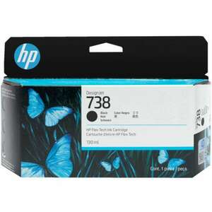 HP 498N4A Patron Black 130ml No.738 kép