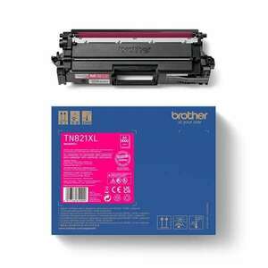 Brother TN-821XLM (9000 oldal) Magenta Eredeti toner kép