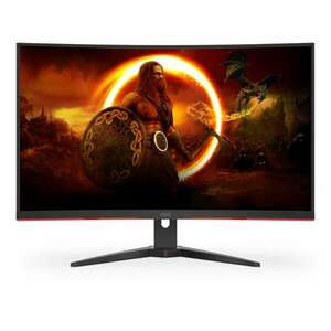 AOC G2 C32G2ZE/BK számítógép monitor 80 cm (31.5") 1920 x 1080 pixelek Full HD LED Fekete, Vörös kép