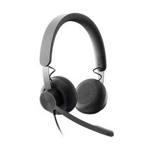 Logitech 981-000870 Fejhallgató 2.0 - Zone Wired MS Mikrofonos, Grafitszürke kép