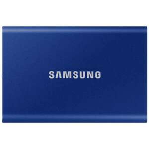 SAMSUNG SSD T7 external, USB 3.2, 1TB, Indigo Blue kép