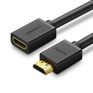 UGREEN HD107 HDMI hosszabbító kábel, anya-apa, FullHD, 3D, 1m (fekete) kép