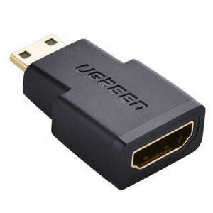 Ugreen 20101 video átalakító kábel HDMI Mini-HDMI Fekete, Arany kép