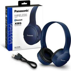 Panasonic RB-HF420BE-A Bluetooth kék fejhallgató kép