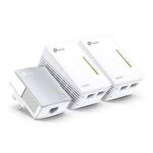 TP-Link TL-WPA4220 TKIT Powerline AV600 2x100Mbps + Wireless N-es 300Mbps, TL-WPA4220 TKIT kép