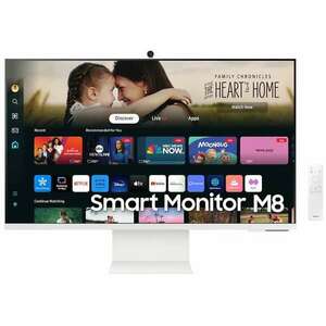 SAMSUNG 32 LS32DM801UUXDU 4K UHD VA 16: 9 4ms smart monitor kép