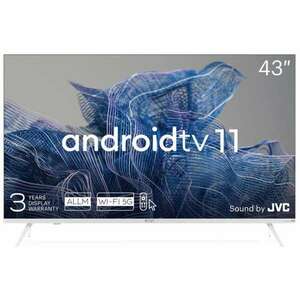 Kivi 43U750NW 4K UHD Smart LED Televízió 109 cm, HDR, Fehér kép