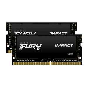 Kingston Fury Impact KF432S20IBK2/64 64GB (2x32GB) 3200MHz DDR4 SODIMM Laptop Memória kép