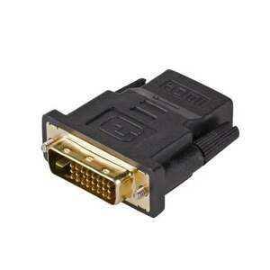 Akyga Adapter AK-AD-41 DVI-D Dual link M - HDMI F black color - Adapter - Digital/Display/Video DVI 24+1 Fekete kép