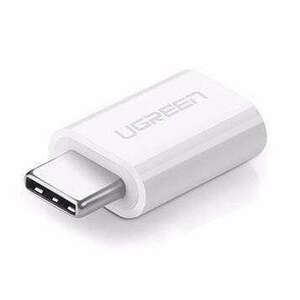 UGREEN USB-C 3.1 Micro USB Adapter ABS telefontok White telefontok kép