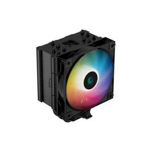 DeepCool CPU Cooler - AG500 BK ARGB (29, 4 dB; max, 115, 32 m3/h; 4pin csatlakozó, 5 db heatpipe, 12cm, PWM, LED) kép